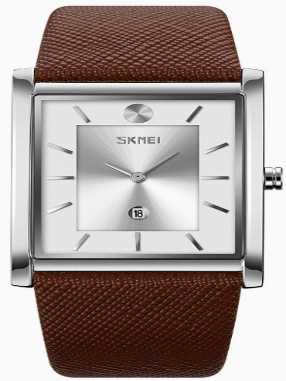 Αναλογικό ρολόι χειρός – Skmei - 9256 - Brown/Silver