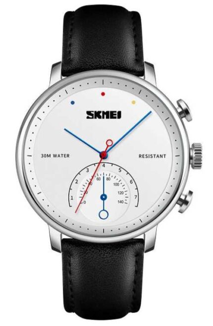 Αναλογικό ρολόι χειρός – Skmei - 1399 - 213992 - White/Silver