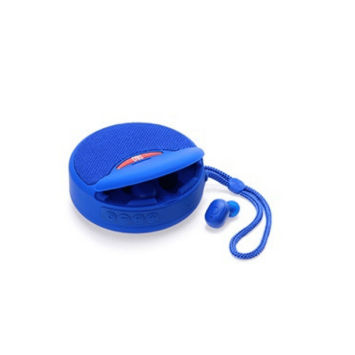 Ασύρματο ηχείο Bluetooth με ακουστικά - TG-808 - 883808 - Blue