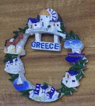 Tουριστικό μαγνητάκι Souvenir – Σετ 12pcs - Resin Magnet - 678292