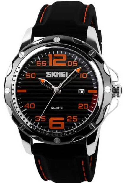 Αναλογικό ρολόι χειρός – Skmei - 0992 - Black/Orange