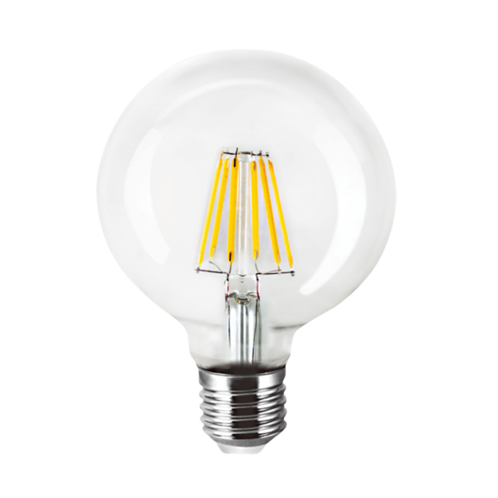 Λάμπα LED Filament φούσκα - G80 - Ε27 - 4W - 431671