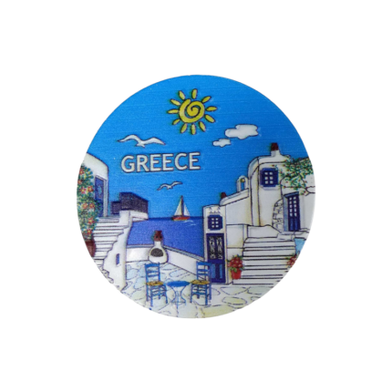 Tουριστικό μαγνητάκι Souvenir – Σετ 12pcs - Resin Magnet - Greece - 678330