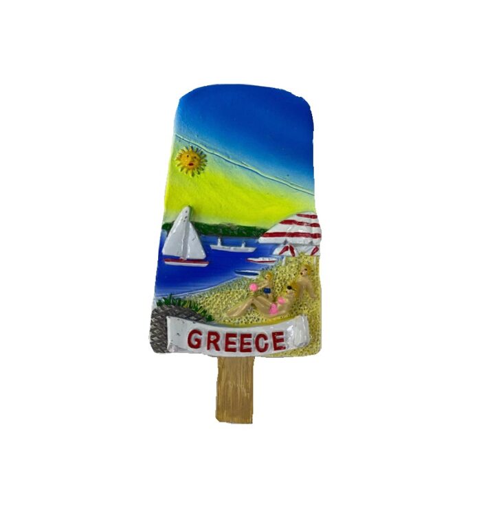 Tουριστικό μαγνητάκι Souvenir – Σετ 12pcs - Resin Magnet - 678065