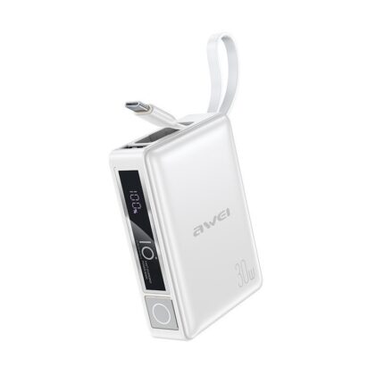 Powerbank - P87K - 10.000mah - 30W - AWEI - 008648 - White