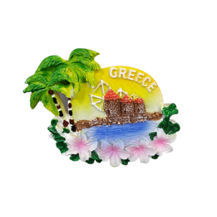 Tουριστικό μαγνητάκι Souvenir – Σετ 12pcs - Resin Magnet - Greece - 678020