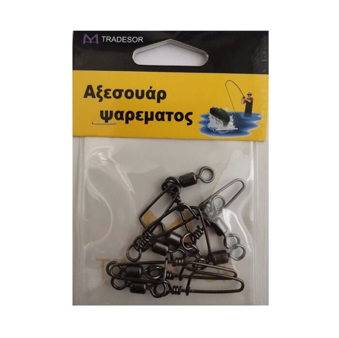 Στριφτάρια με παραμάνα ασφαλείας - 1/0 - 10pcs - 30130