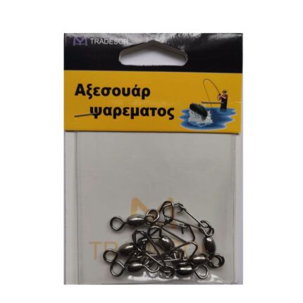 Στριφτάρια με παραμάνα ασφαλείας - #2 - 10pcs - 30135