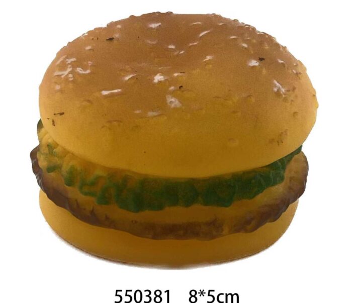 Παιχνίδι σκύλου Latex Burger - 8x5cm - 550381