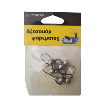 Μολυβοκεφαλές με αγκίστρι - 5gr - 5pcs - 30181