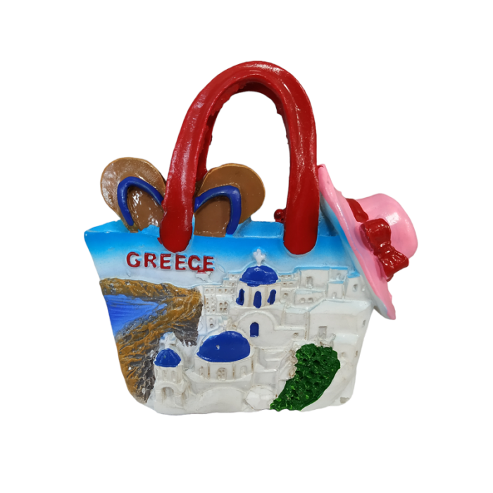 Tουριστικό μαγνητάκι Souvenir – Σετ 12pcs - Resin Magnet - Greece - 678009