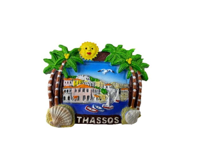 Tουριστικό μαγνητάκι Souvenir – Σετ 12pcs - Resin Magnet - 678127