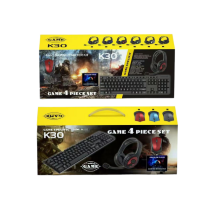 Πλήρες σετ Gaming 4 σε 1 – K30 - 883488