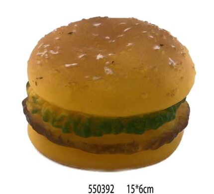 Παιχνίδι σκύλου Latex Burger - 15x6cm - 550392