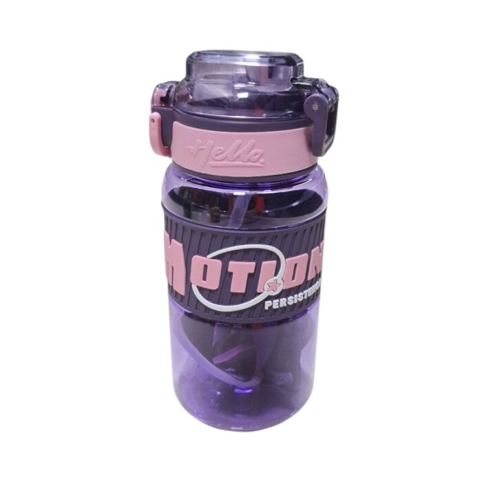 Φορητό παγούρι πλαστικό - 8056 - 600ml - 219569 - Purple