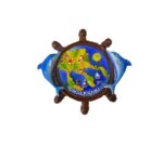 Tουριστικό μαγνητάκι Souvenir – Σετ 12pcs - Resin Magnet - Chalkidiki - 678083