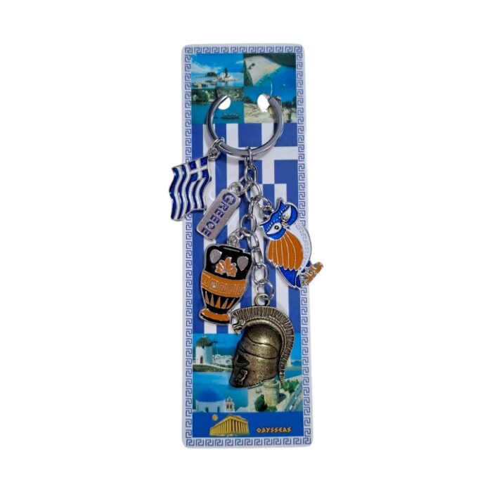 Τουριστικό μπρελόκ Souvenir - Σετ 12pcs - Greece - 127147