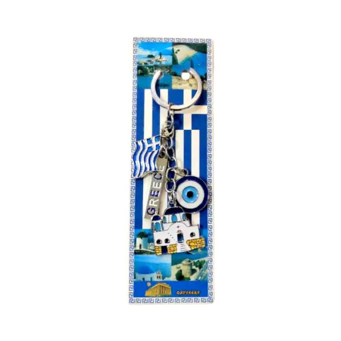 Τουριστικό μπρελόκ Souvenir - Σετ 12pcs - Greece - 127166