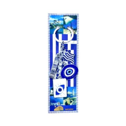 Τουριστικό μπρελόκ Souvenir - Σετ 12pcs - Greece - 127185