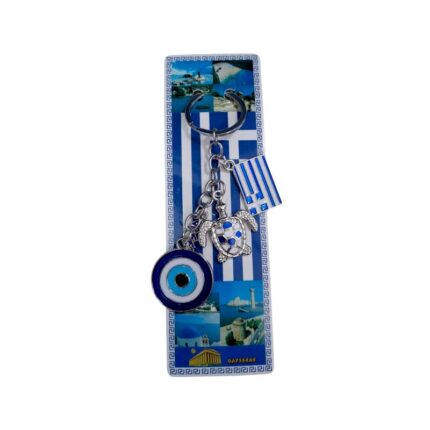 Τουριστικό μπρελόκ Souvenir - Σετ 12pcs - Greece - 127186