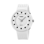 Αναλογικό ρολόι χειρός LED - Skmei - 2132 - White
