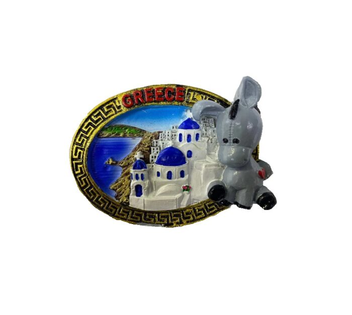 Tουριστικό μαγνητάκι Souvenir – Σετ 12pcs - Resin Magnet - Greece - 678042