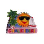Tουριστικό μαγνητάκι Souvenir – Σετ 12pcs - Resin Magnet - Chalkidiki - 678099