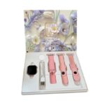 Σετ Smartwatch με 3 λουράκια - Z99 Mini - 064984 - Pink