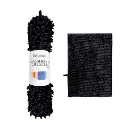 Πατάκι μπάνιου - 6C - Black -  - 40x60cm - Black - 20873