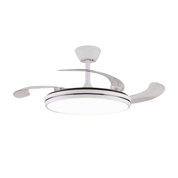 Ανεμιστήρας οροφής & φωτιστικό - DS-8989 - 2*48W - 431590 - White