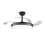 Ανεμιστήρας οροφής & φωτιστικό - DS-8989 - 2*48W - 431606 - Black