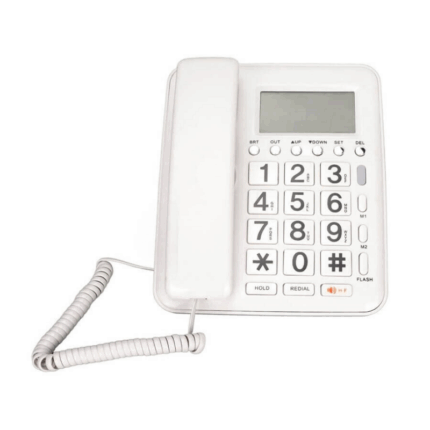Ενσύρματο σταθερό τηλέφωνο - OHO-933 - 659337 - White