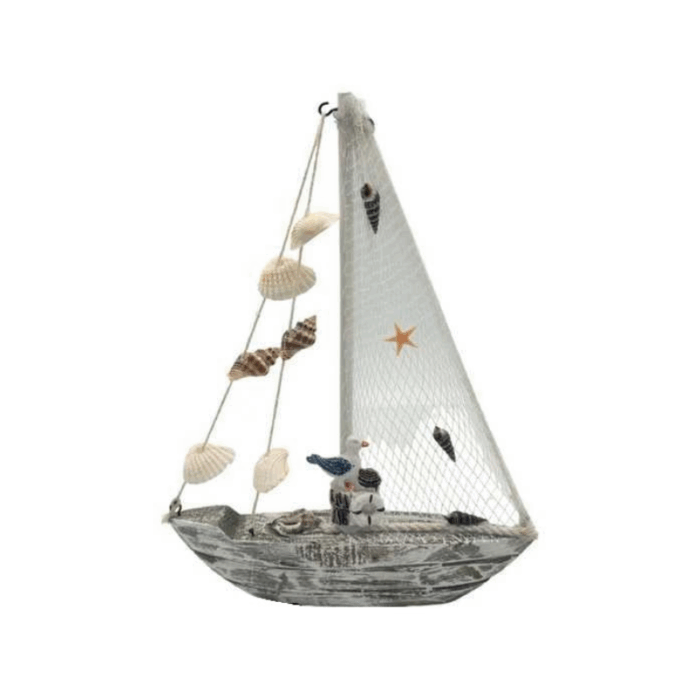 Σετ διακοσμητικά Souvenir - Καραβάκι - 2 τεμάχια - L2023-28 - 920952