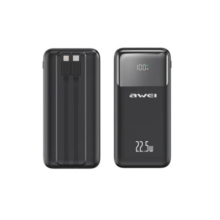Powerbank - P106K - 10.000mah - 22.5W - AWEI - 005562 - Black