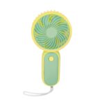 Επαναφορτιζόμενος ανεμιστήρας mini - HQ66-19 - 032186 - Yellow/Green