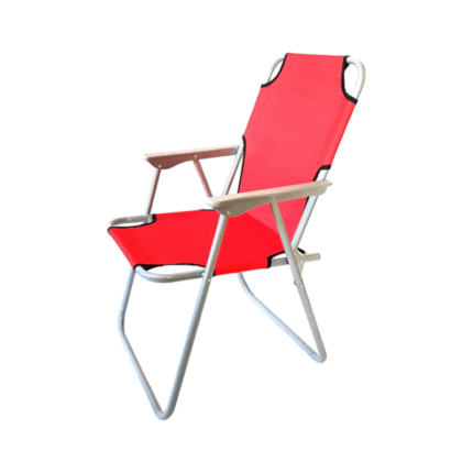 Πτυσσόμενη καρέκλα camping - 1601 - 000526 - Red