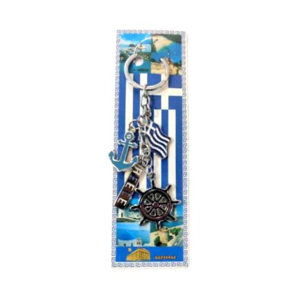 Τουριστικό μπρελόκ Souvenir - Σετ 12pcs - Greece - 127262