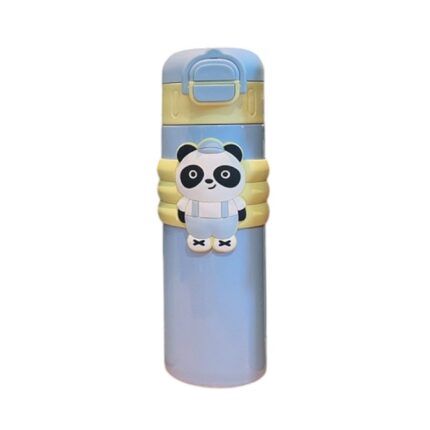 Παιδικό παγούρι-θερμός με καλαμάκι - 500ml - 219446 - Blue