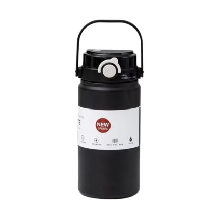 Φορητό παγούρι-θερμός - 1L - 616236 - Black