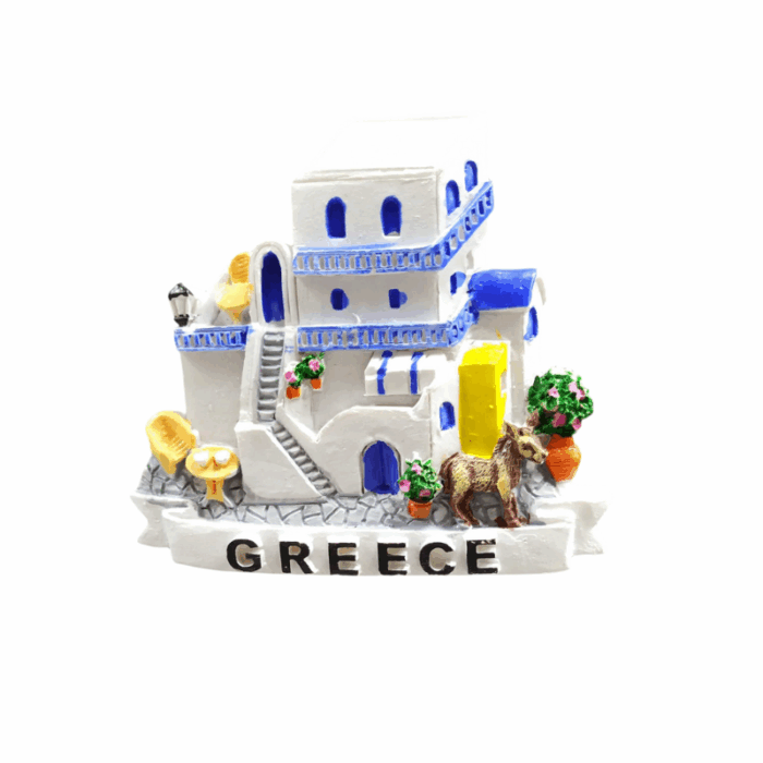 Tουριστικό μαγνητάκι Souvenir – Σετ 12pcs - Resin Magnet - Greece - 678220