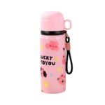 Παιδικό παγούρι-θερμός με κούπα - 500ml - 722368 - Pink