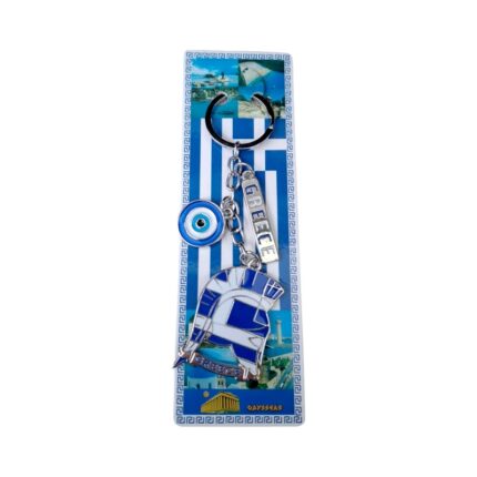 Τουριστικό μπρελόκ Souvenir - Σετ 12pcs - Greece - 127204