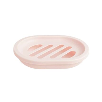Σαπουνοθήκες μπάνιου πλαστικές σε σετ 9Χ - Light Pink - 21652