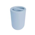 Θήκες οδοντόβουρτσας πλαστικές σε σετ 5Χ - Light Blue - 21680
