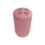 Θήκες οδοντόβουρτσας πλαστικές σε σετ 5Χ - Pink - 21758