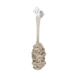 Σφουγγάρια μπάνιου δίχτυ σε σετ 6Χ - Beige - 26184