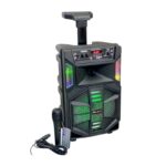 Φορητό ηχείο subwoofer με μικρόφωνο Karaoke - QS-3811 - 813188