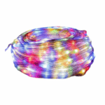 Χριστουγεννιάτικα φώτα LED με επένδυση - 10m/100LED - RGB - 272340