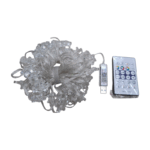 Χριστουγεννιάτικα φώτα LED RGB με USB - Stars - 10m - 66L - 272358