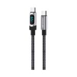 Καλώδιο φόρτισης & data με ψηφιακή οθόνη - USB Type-C σε Type-C - Super Fast Charge - X163 - 65W - 901639